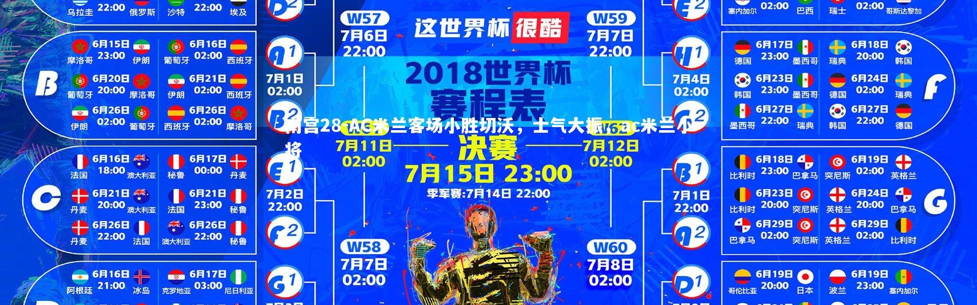 南宫28-AC米兰客场小胜切沃，士气大振，ac米兰小将