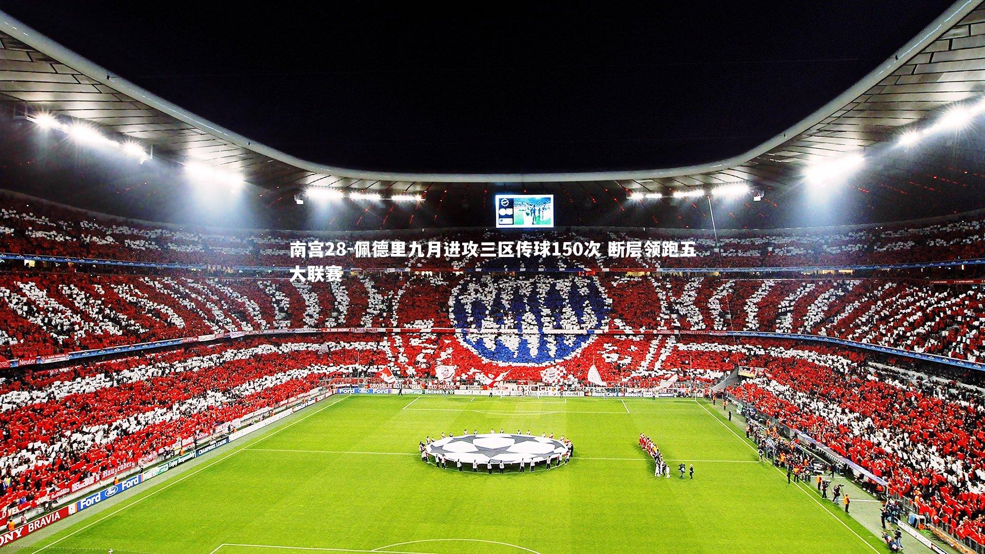 佩德里九月进攻三区传球150次 断层领跑五大联赛